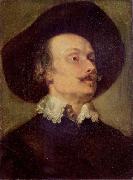 Anthony Van Dyck, Bildnis des Schlachtenmalers Pieter Snayers